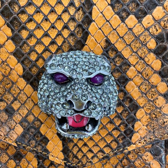 Gucci Python Thiara Medium Double-Sided Shoulder Bag - Picture 2 of 13